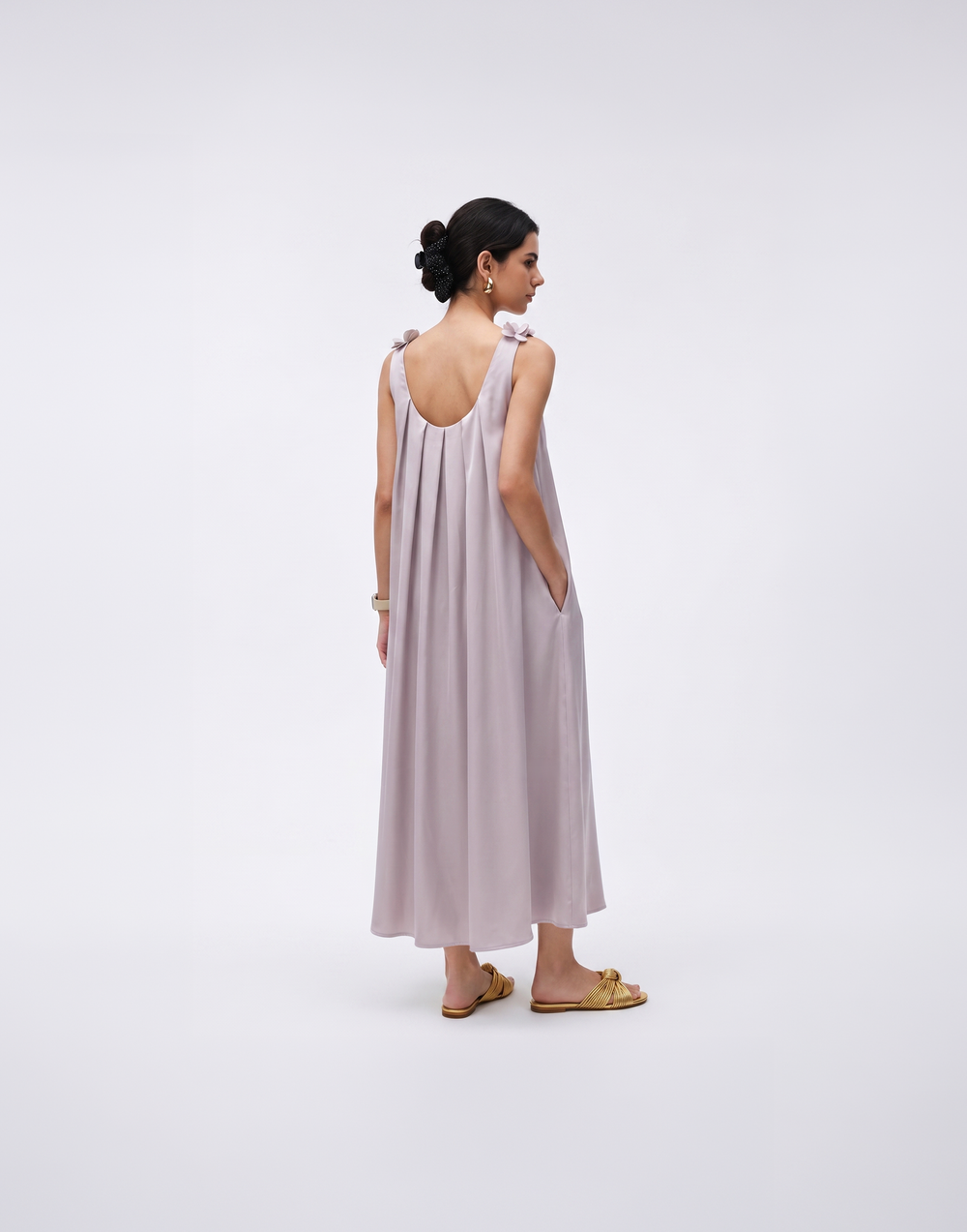 Cooling, Flattering & Crease-Resistant Petal Dress With Pockets