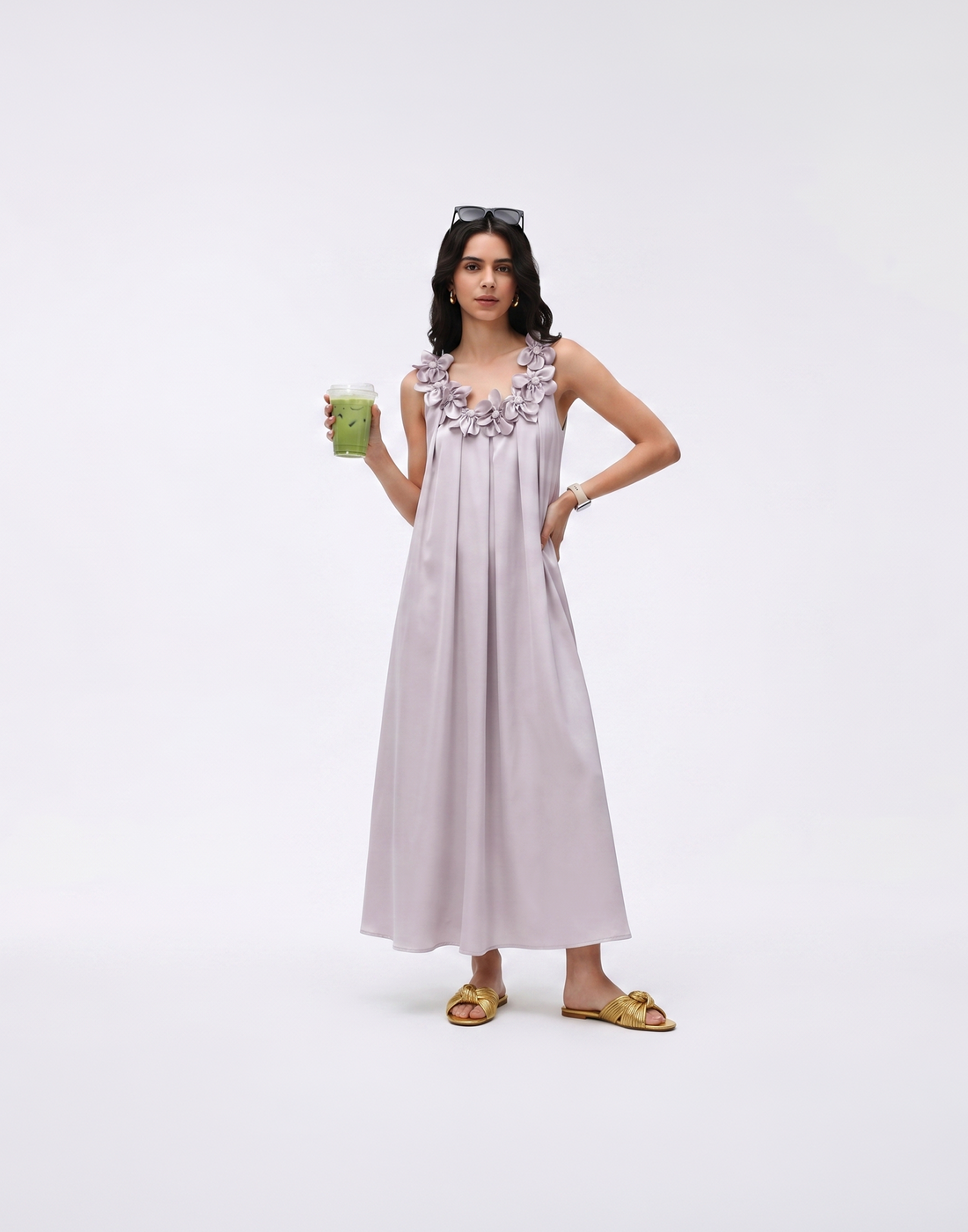 Cooling, Flattering & Crease-Resistant Petal Dress With Pockets