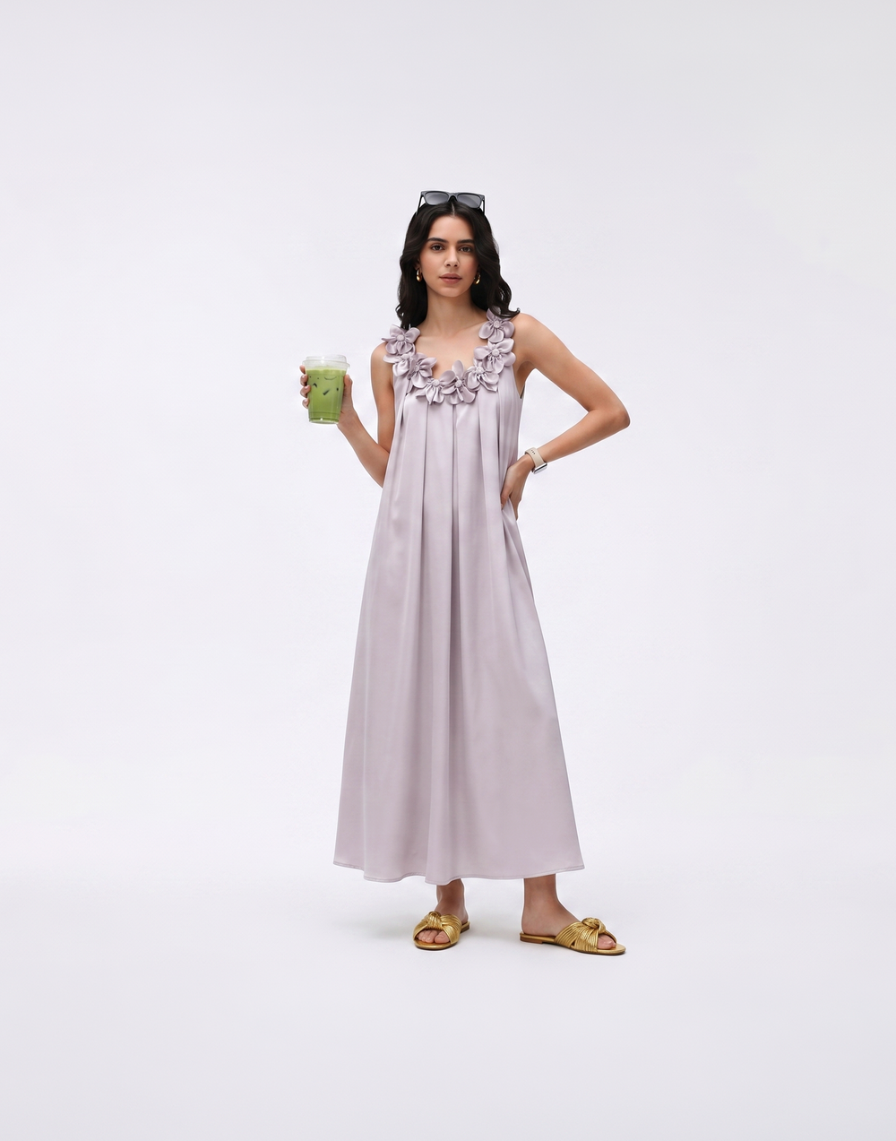 Cooling, Flattering & Crease-Resistant Petal Dress With Pockets