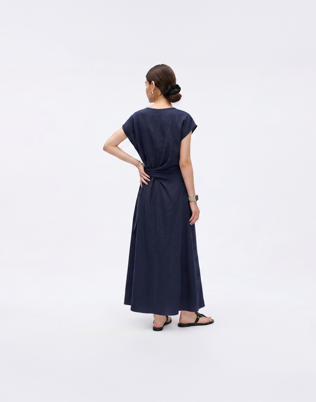 Cooling, Breathable & Stretchy Linen Mist Dress