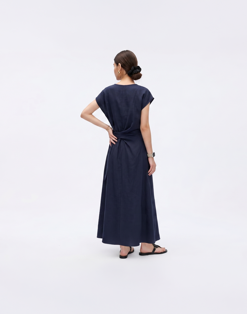 Cooling, Breathable & Stretchy Linen Mist Dress