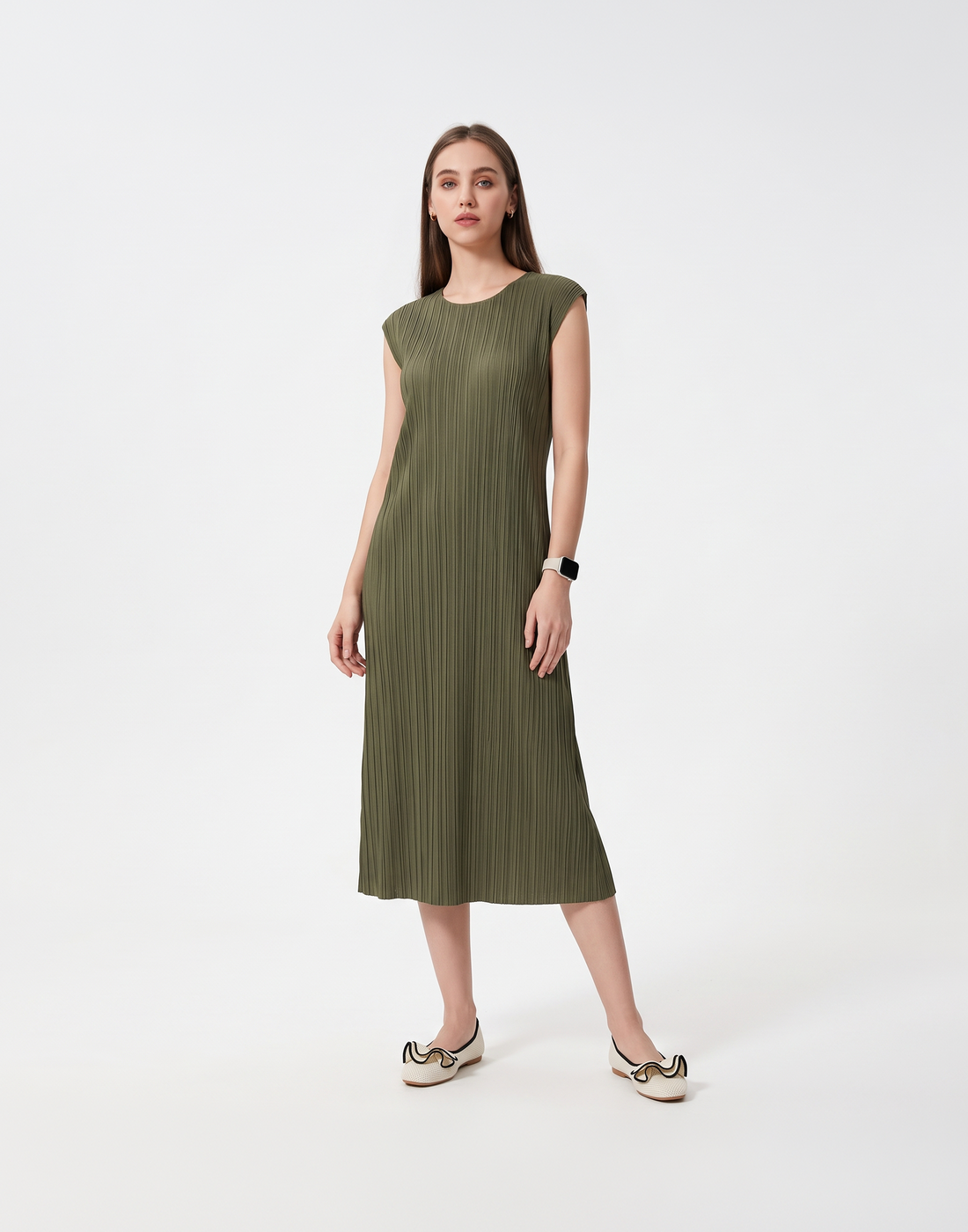 Wrinkle-Free, Cooling & Flattering Free Size Talia Dress