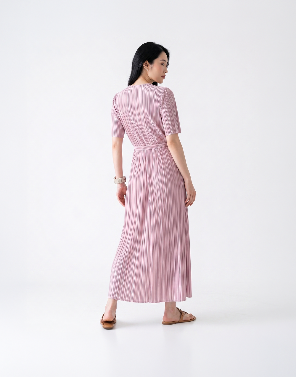 Wrinkle-Free, Cooling & Breathable Envy Pleated Dress