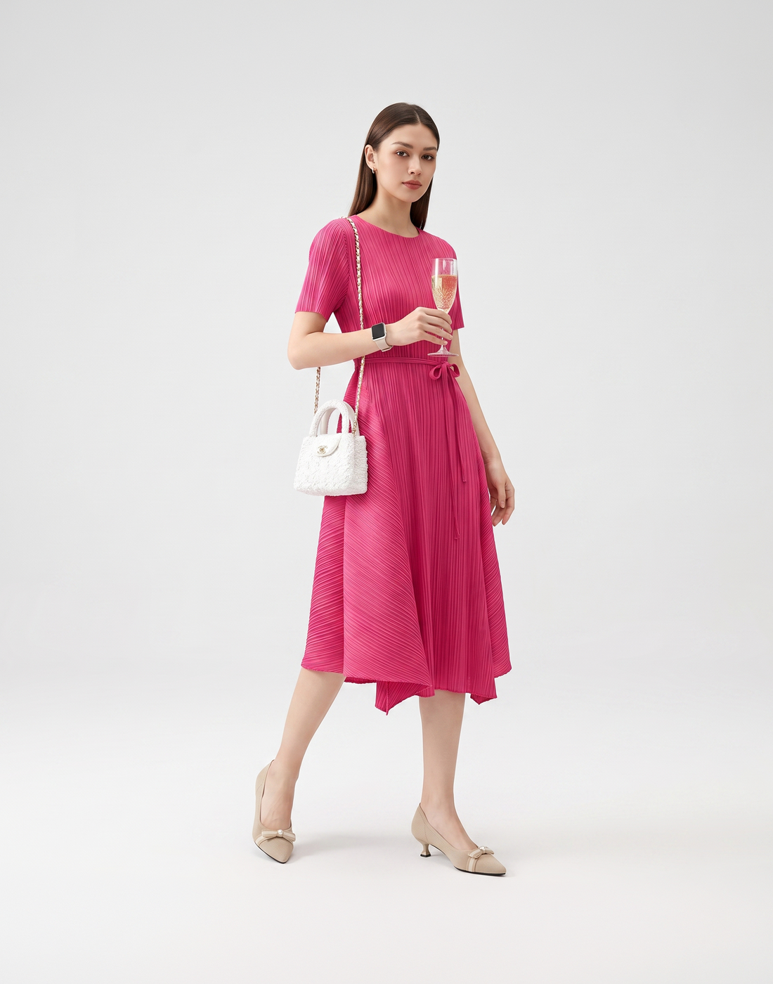 Wrinkle-Free, Cooling & Breathable Free Size Aurelia Dress