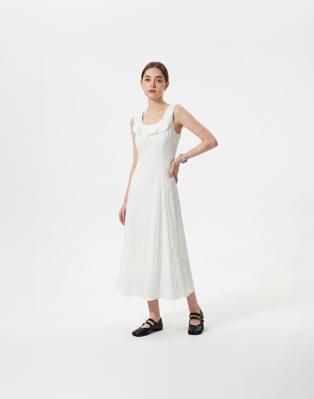 Cooling, Breathable & Crease-Resistant Scarlet Dress