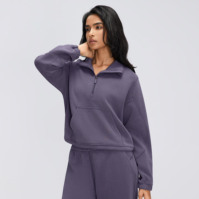 Buttery Soft, Stretchy & Wrinkle-Free Miles Jacket With Neck Warmer