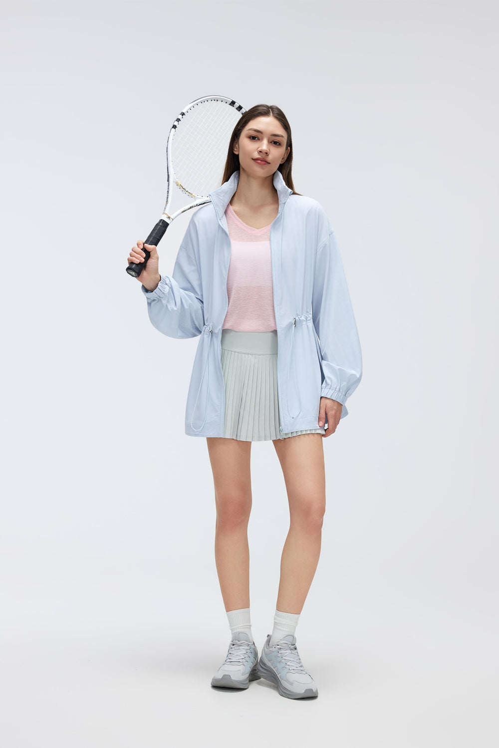 Windproof, Water-Resistant, Quick-Drying Good Weather Jacket With Pockets