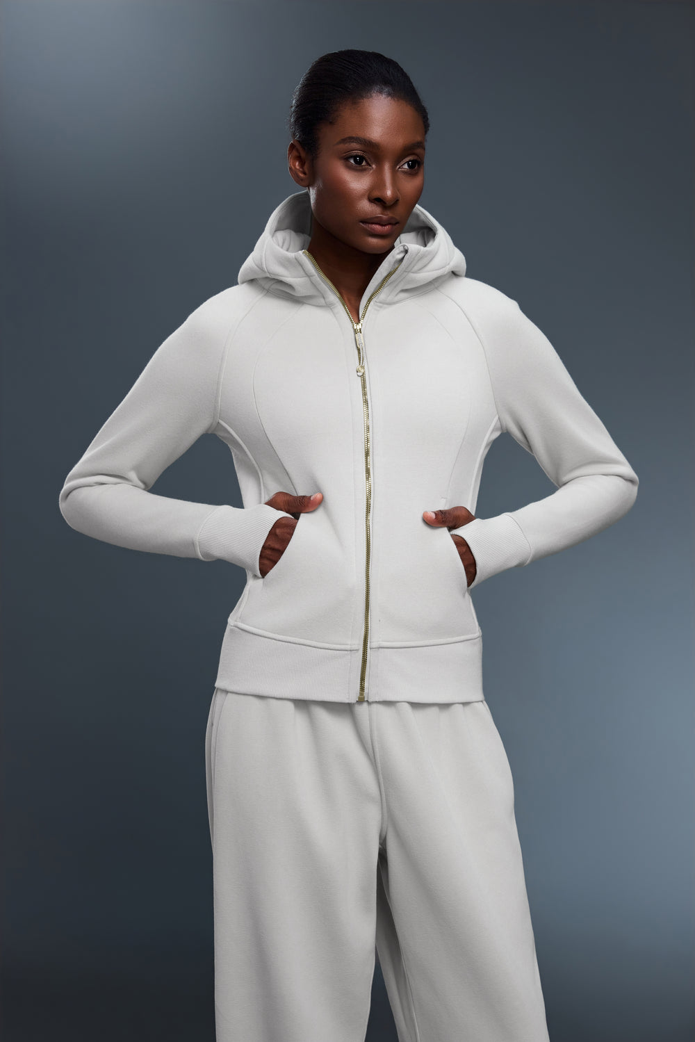 Buttery Soft Transit Jacket With Neck Warmer With Pockets - For Cold Climate