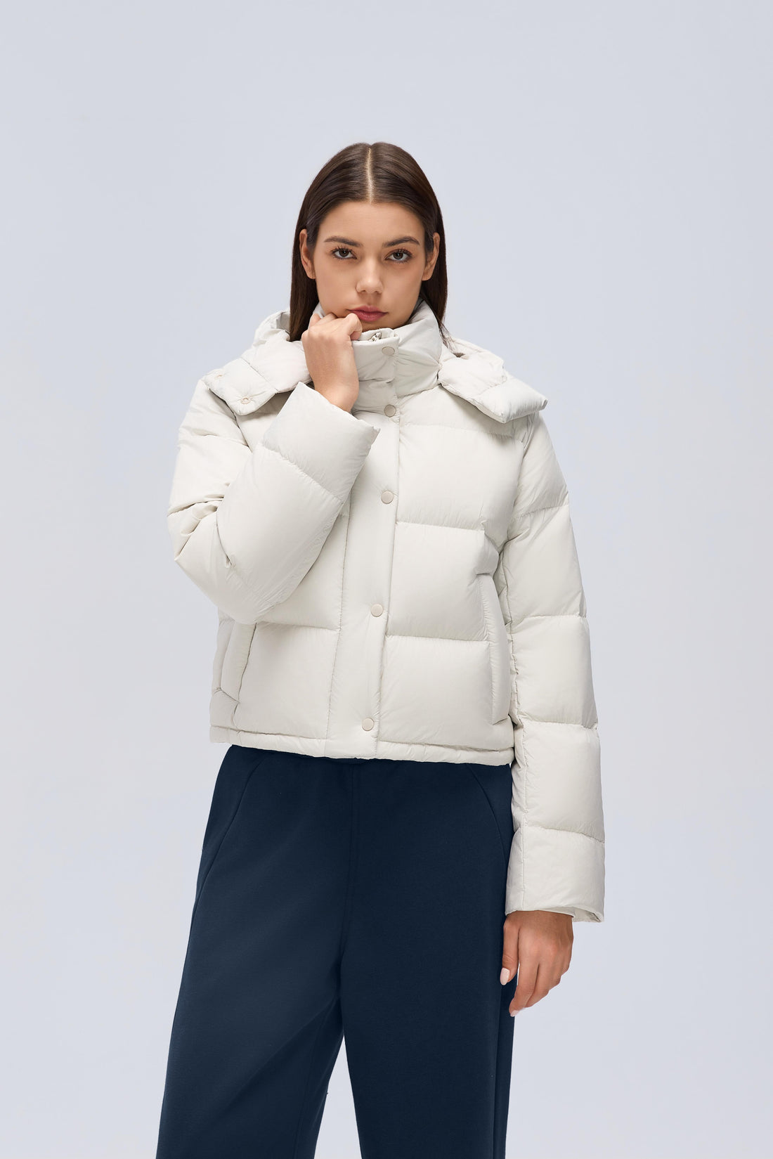 Waterproof, Windproof & Theft-Proof CloudHug Puffer Jacket With Removable Hood