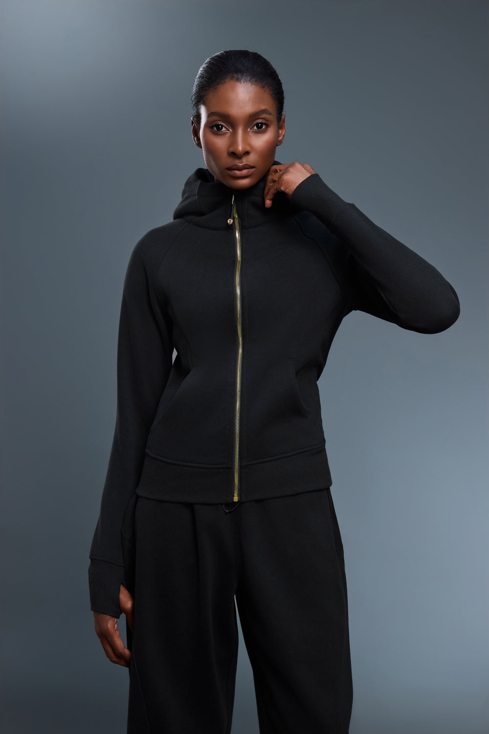 Buttery Soft Transit Jacket With Neck Warmer With Pockets - For Cold Climate