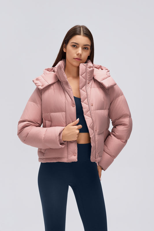 Waterproof, Windproof & Theft-Proof CloudHug Puffer Jacket With Removable Hood