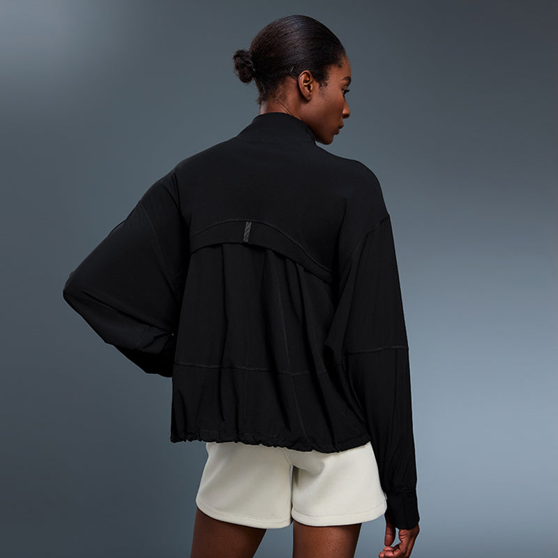 Temperature Regulating Windproof Heat Trail Jacket With Pockets With Zips