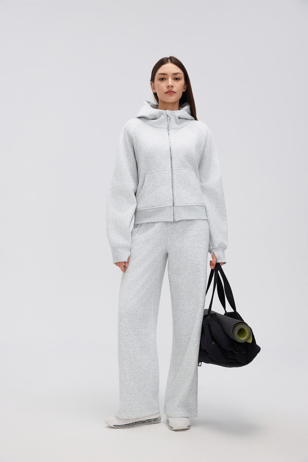 Buttery Soft, Warm & Cosy Glacier Jacket With Neck Warmer & Pockets - For Cold Climates