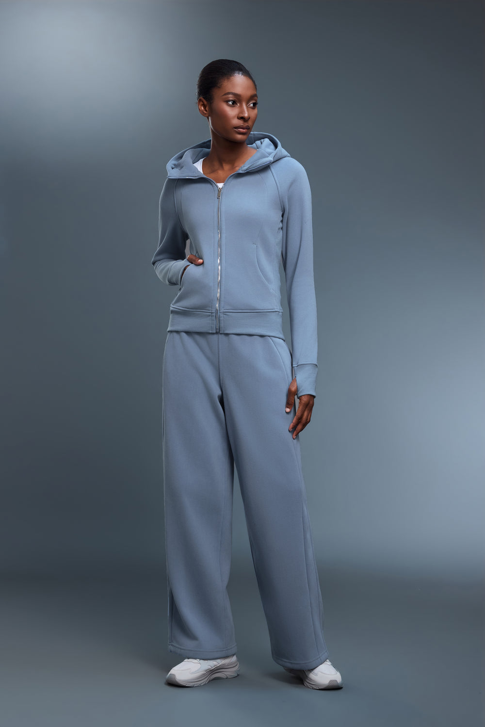 Buttery Soft Transit Jacket With Neck Warmer With Pockets - For Cold Climate