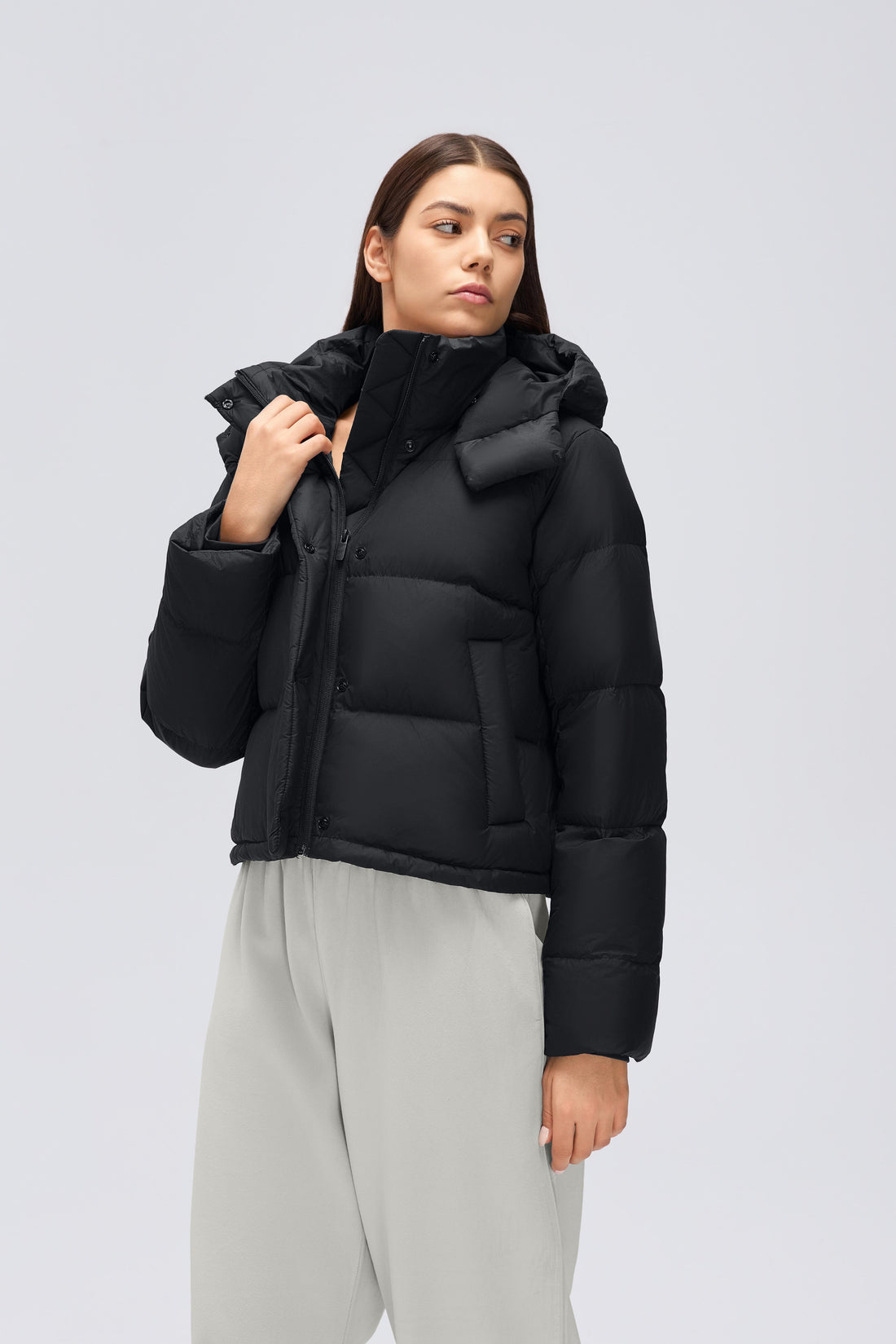 Waterproof, Windproof & Theft-Proof CloudHug Puffer Jacket With Removable Hood