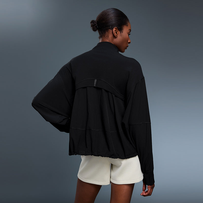 Temperature Regulating Windproof Heat Trail Jacket With Pockets With Zips