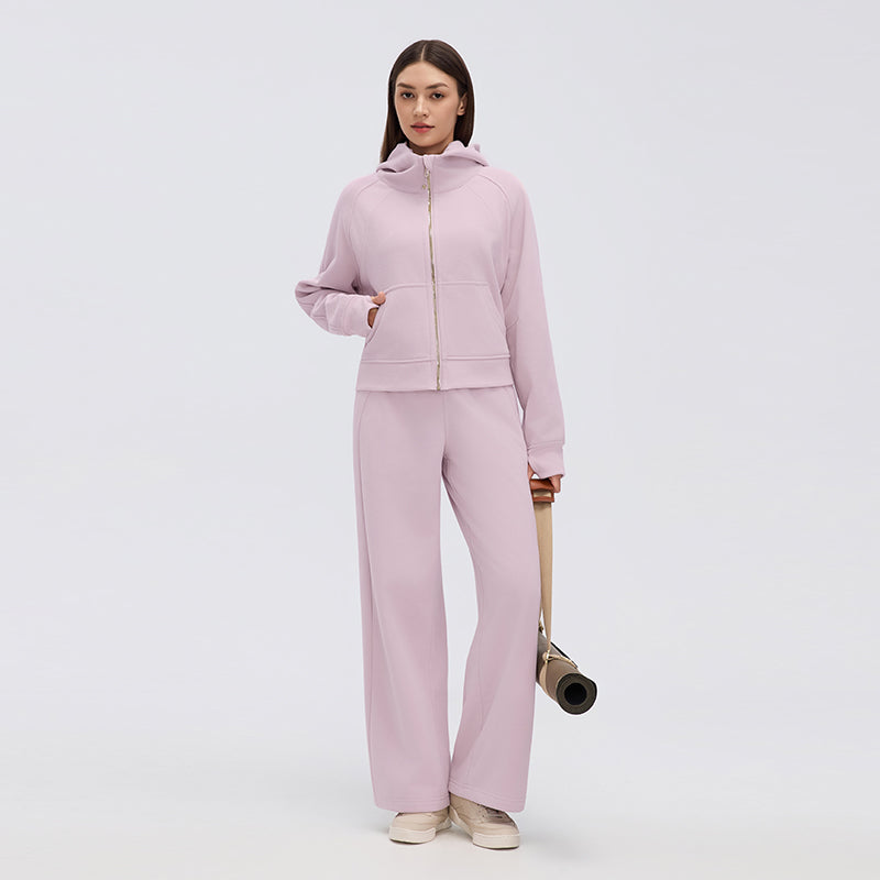 Buttery Soft, Warm & Cosy Glacier Jacket With Neck Warmer & Pockets - For Cold Climates