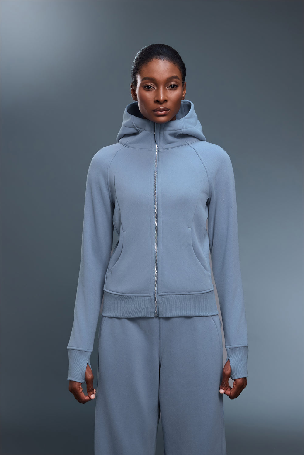 Buttery Soft Transit Jacket With Neck Warmer With Pockets - For Cold Climate