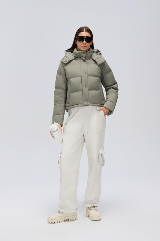 Waterproof, Windproof & Theft-Proof CloudHug Puffer Jacket With Removable Hood