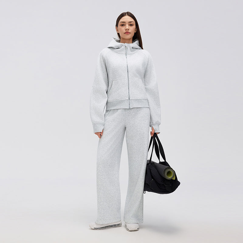 Buttery Soft, Warm & Cosy Glacier Jacket With Neck Warmer & Pockets - For Cold Climates