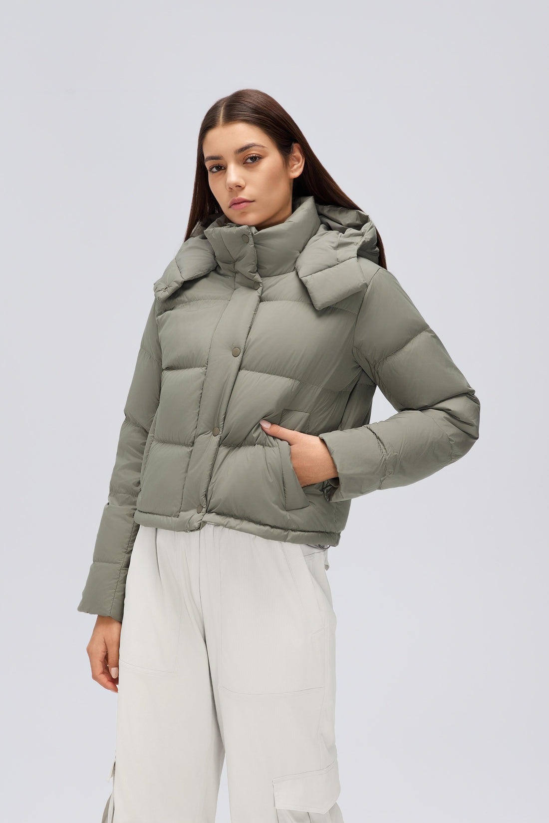 Waterproof, Windproof & Theft-Proof CloudHug Puffer Jacket With Removable Hood