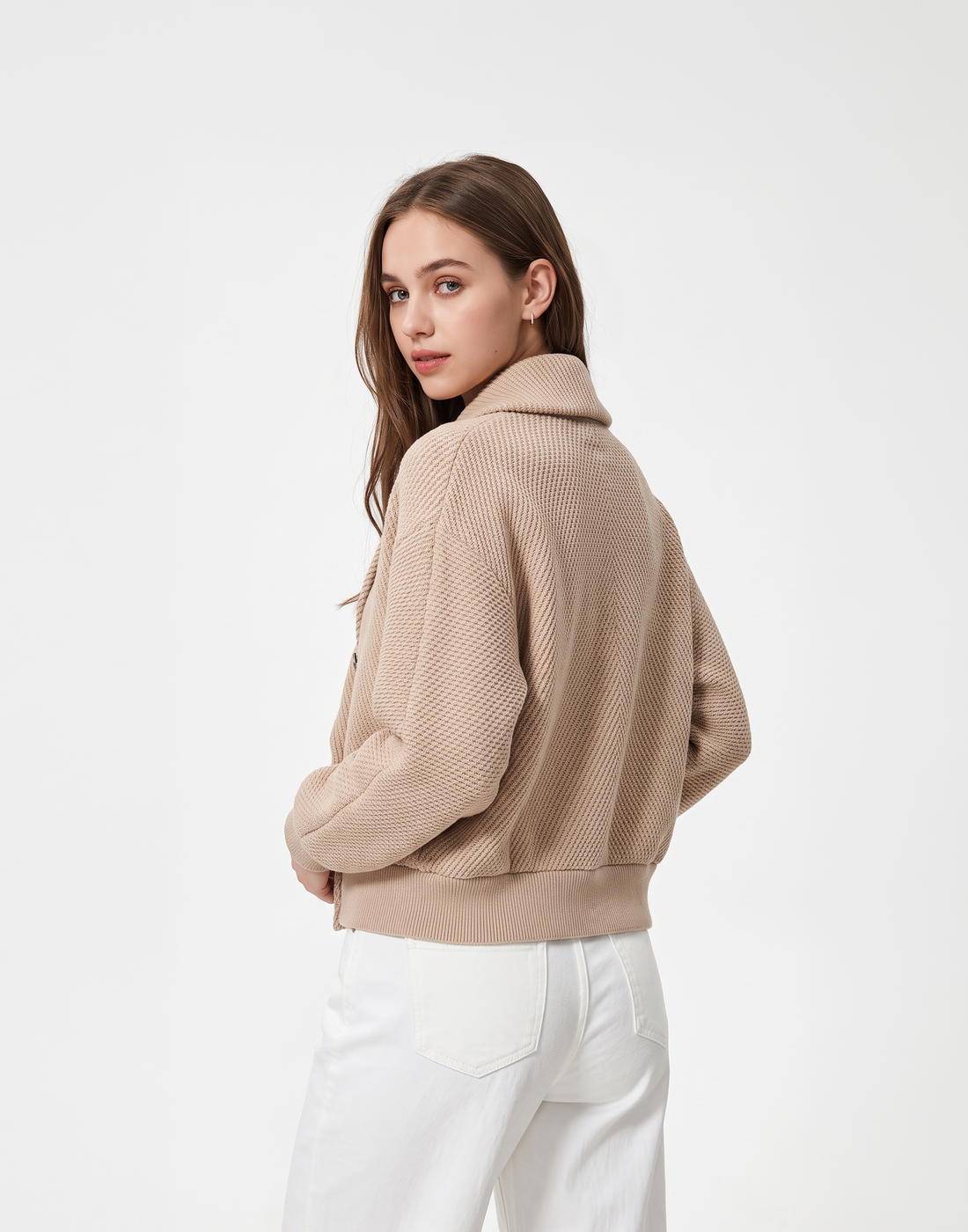 Wrinkle-Free, Cooling & Free Size Pleated Verona Jacket