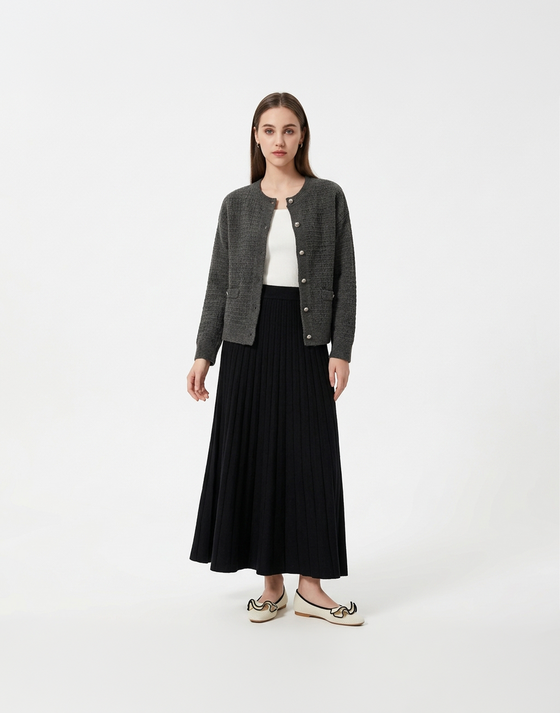 Buttery Soft, Warm & Free Size Elysia Jacket With Pockets