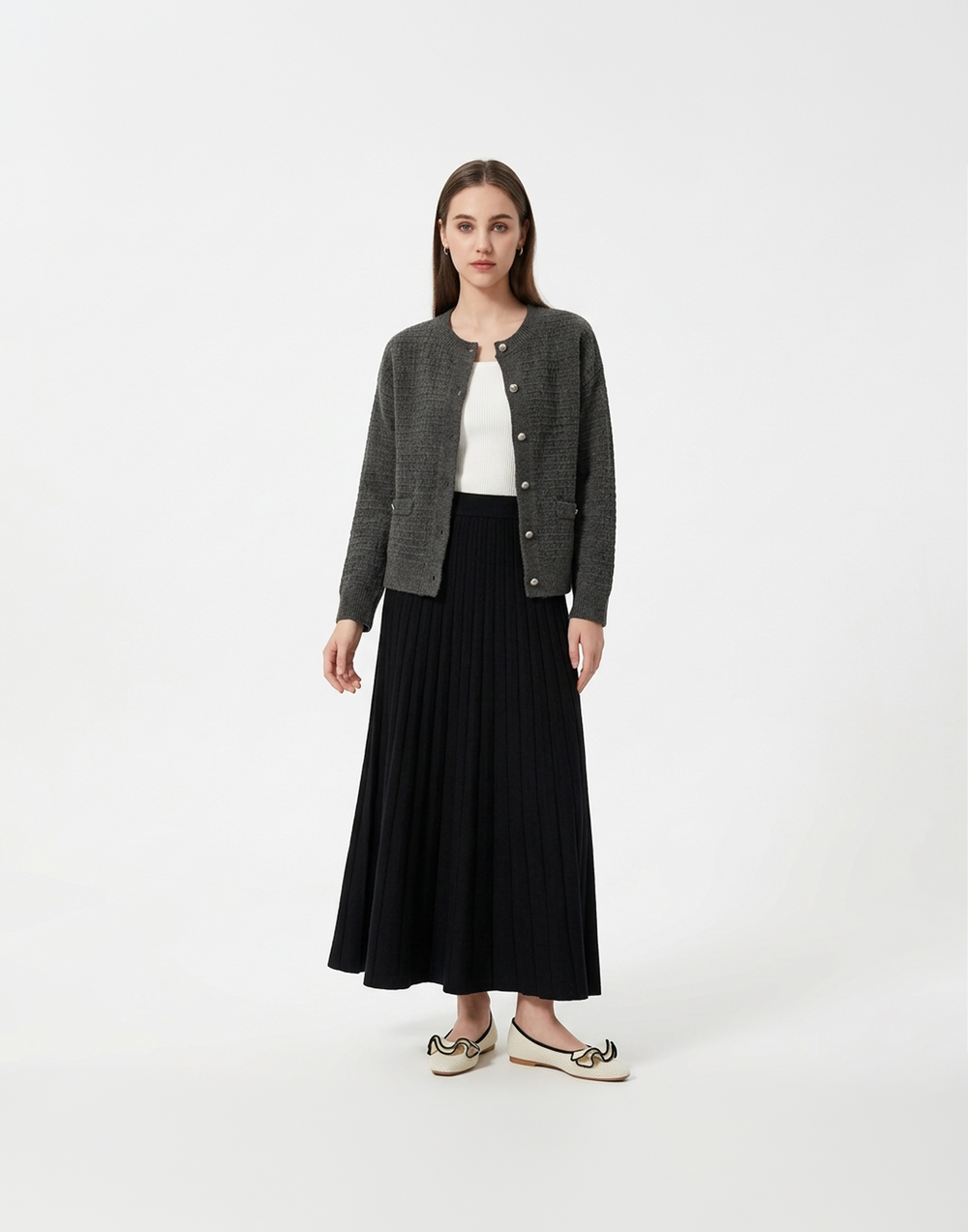 Buttery Soft, Warm & Free Size Elysia Jacket With Pockets