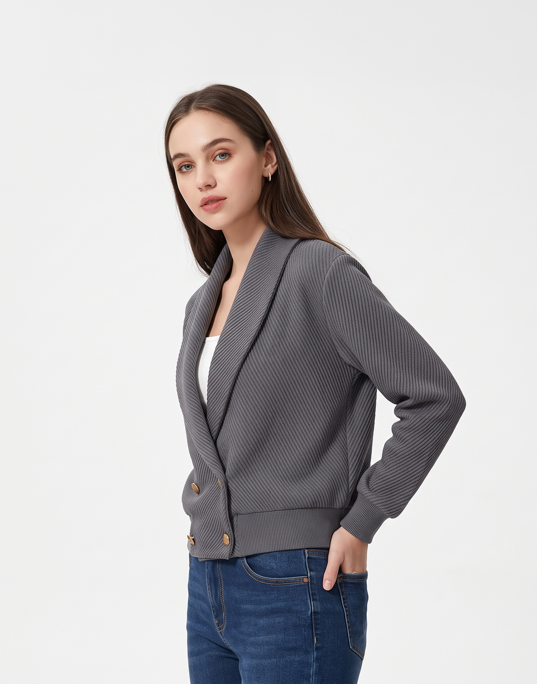 Wrinkle-Free, Cooling & Free Size Pleated Verona Jacket