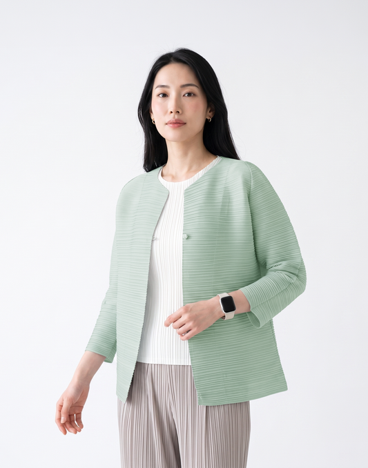 Wrinkle-Free & Cooling Pleated Free Size Harper Jacket