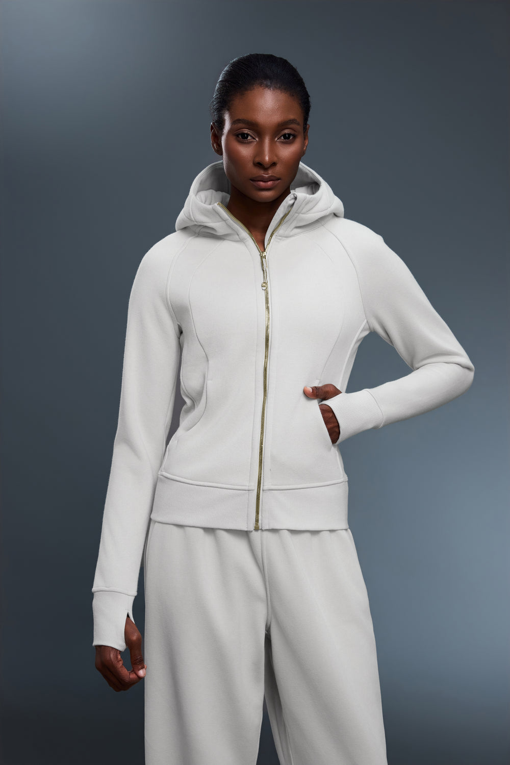 Buttery Soft Transit Jacket With Neck Warmer With Pockets - For Cold Climate