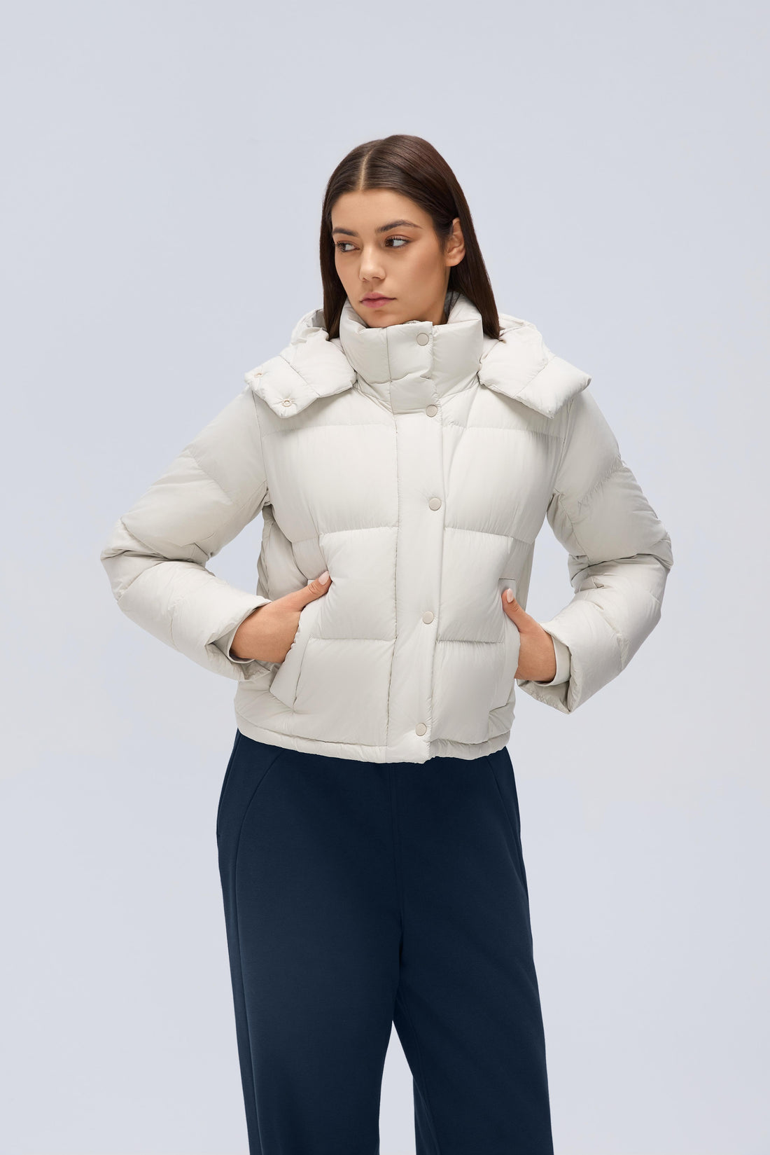 Waterproof, Windproof & Theft-Proof CloudHug Puffer Jacket With Removable Hood