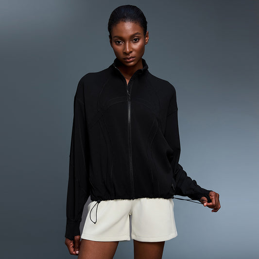 Temperature Regulating Windproof Heat Trail Jacket With Pockets With Zips