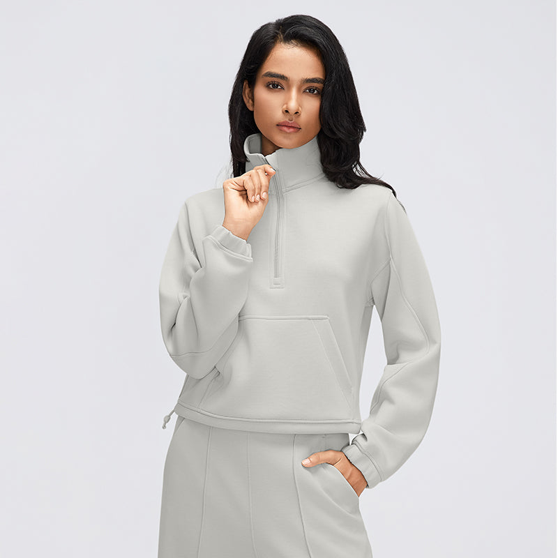 Buttery Soft, Stretchy & Wrinkle-Free Miles Jacket With Neck Warmer