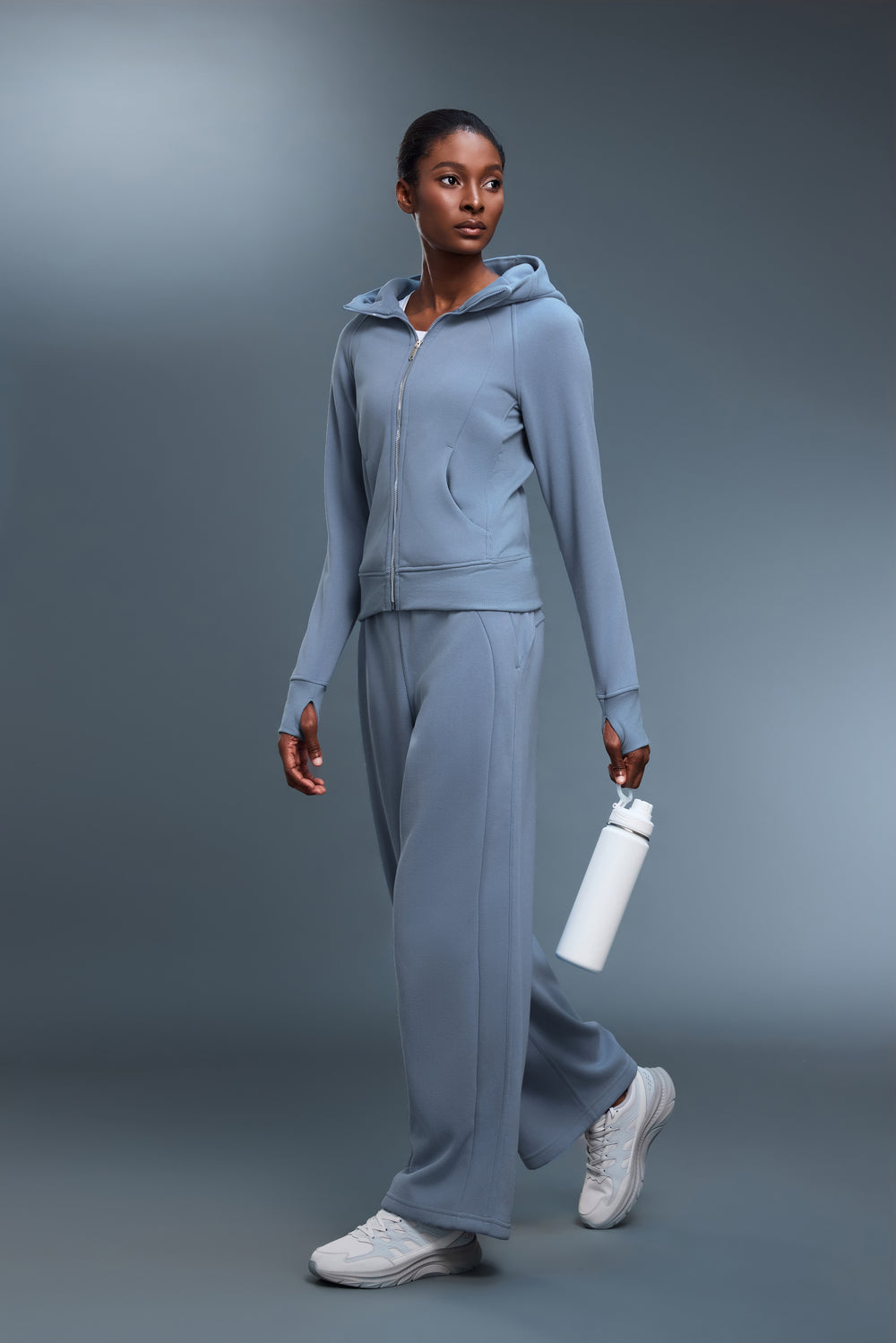 Buttery Soft Transit Jacket With Neck Warmer With Pockets - For Cold Climate