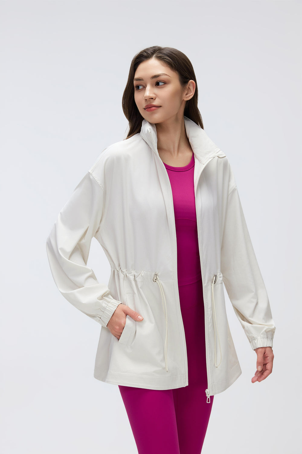 Windproof, Water-Resistant, Quick-Drying Good Weather Jacket With Pockets