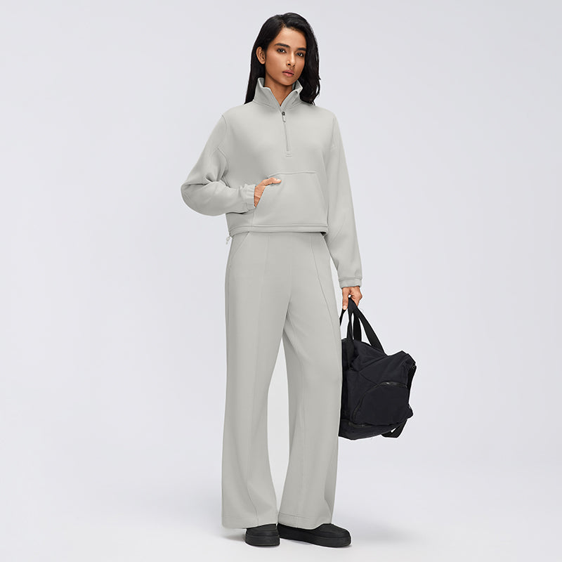 Buttery Soft, Stretchy & Wrinkle-Free Miles Jacket With Neck Warmer