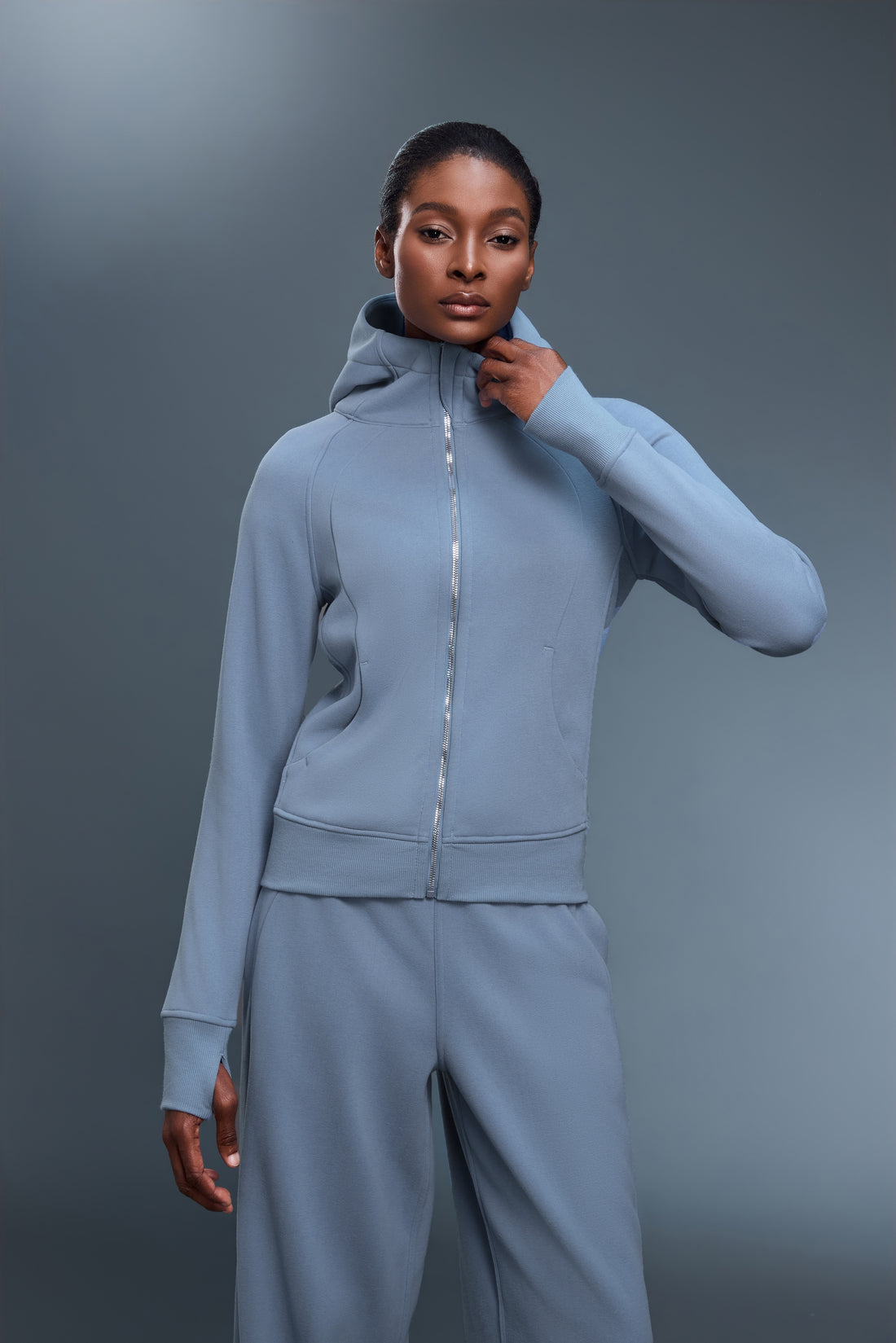 Buttery Soft Transit Jacket With Neck Warmer With Pockets - For Cold Climates