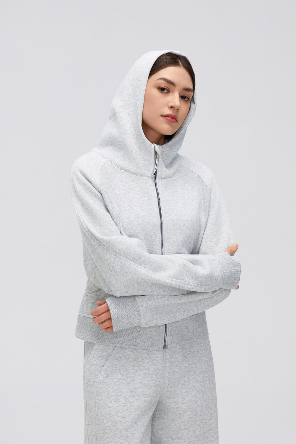 Buttery Soft, Warm & Cosy Glacier Jacket With Neck Warmer & Pockets - For Cold Climates