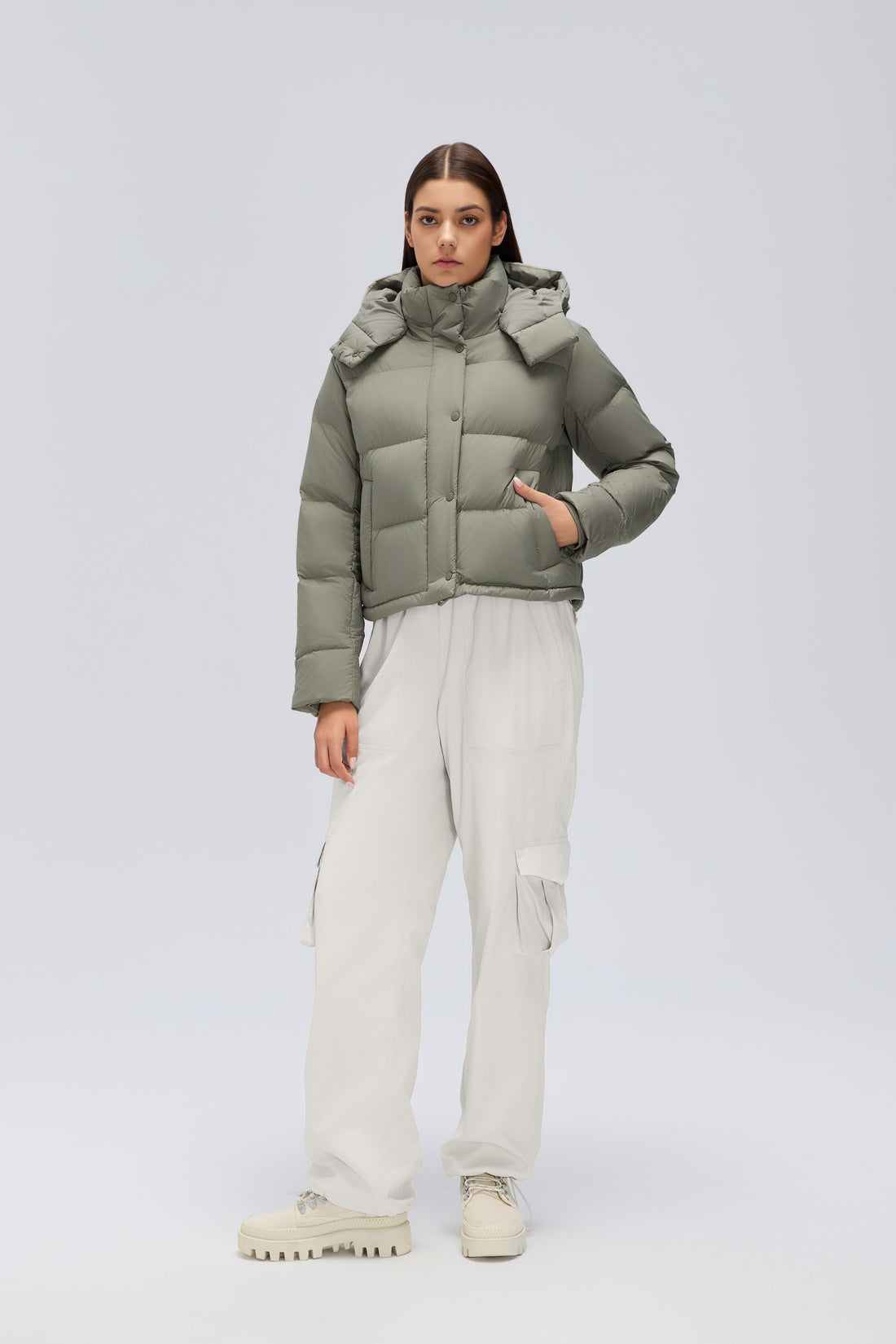 Waterproof, Windproof & Theft-Proof CloudHug Puffer Jacket With Removable Hood