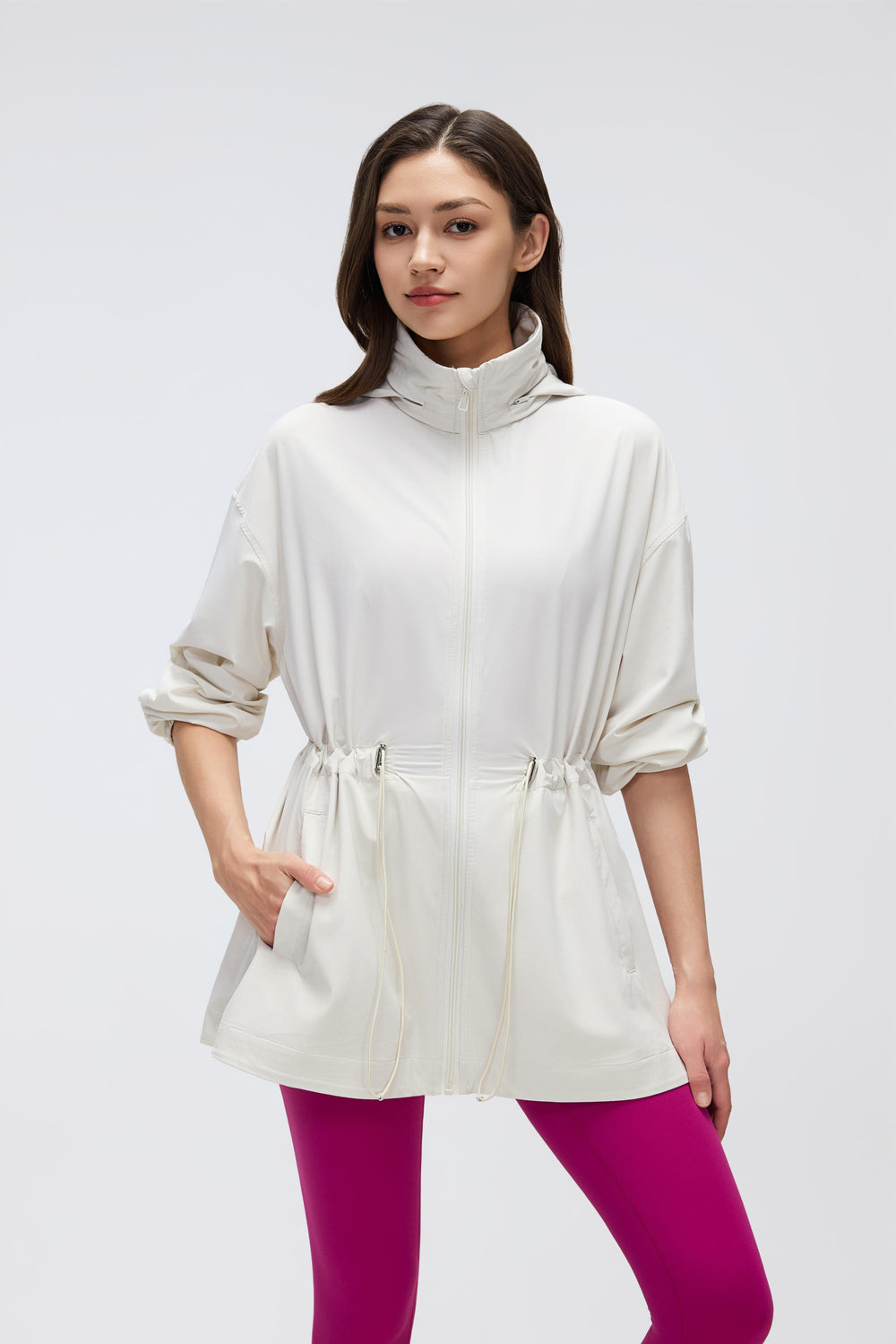 Windproof, Water-Resistant, Quick-Drying Good Weather Jacket With Pockets