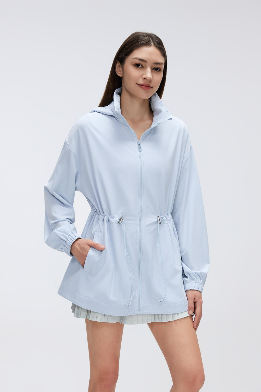 Windproof, Water-Resistant, Quick-Drying Good Weather Jacket With Pockets