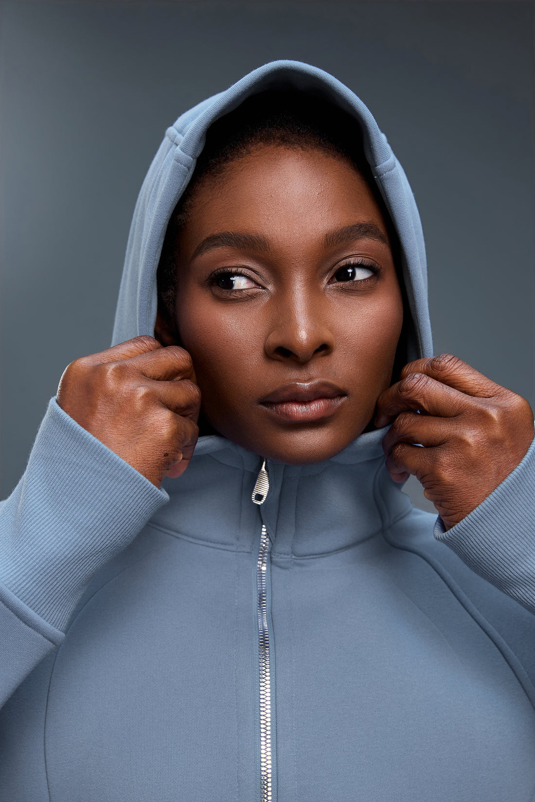Buttery Soft Transit Jacket With Neck Warmer With Pockets - For Cold Climates