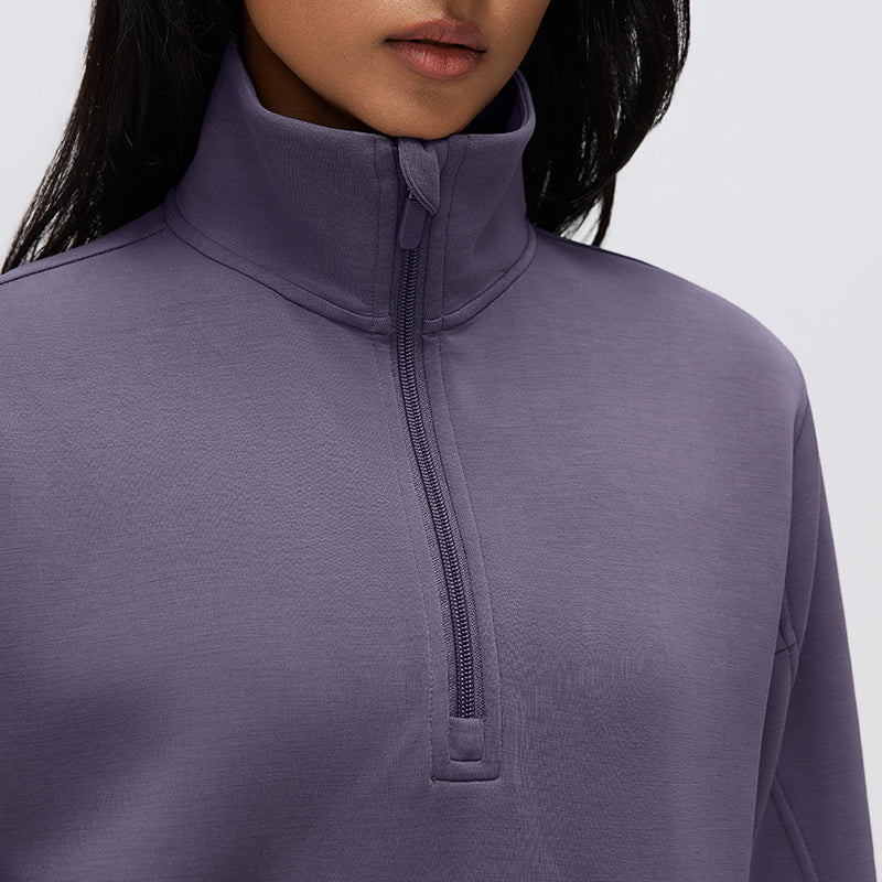 Buttery Soft, Stretchy & Wrinkle-Free Miles Jacket With Neck Warmer