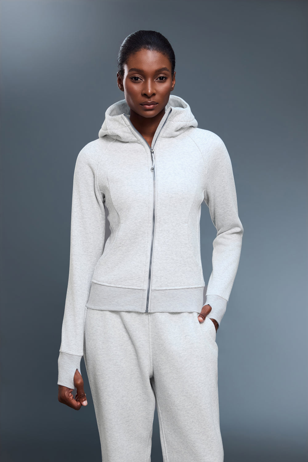 Buttery Soft Transit Jacket With Neck Warmer With Pockets - For Cold Climate