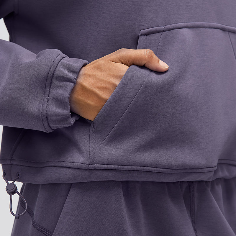 Buttery Soft, Stretchy & Wrinkle-Free Miles Jacket With Neck Warmer