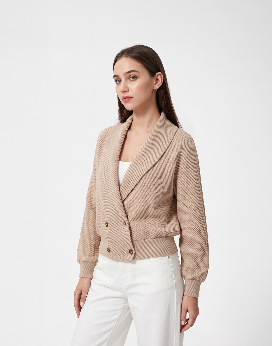 Wrinkle-Free, Cooling & Free Size Pleated Verona Jacket