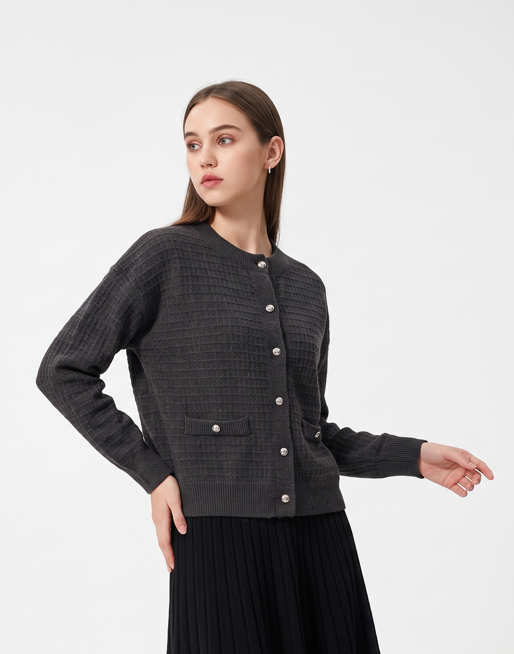 Buttery Soft, Warm & Free Size Elysia Jacket With Pockets