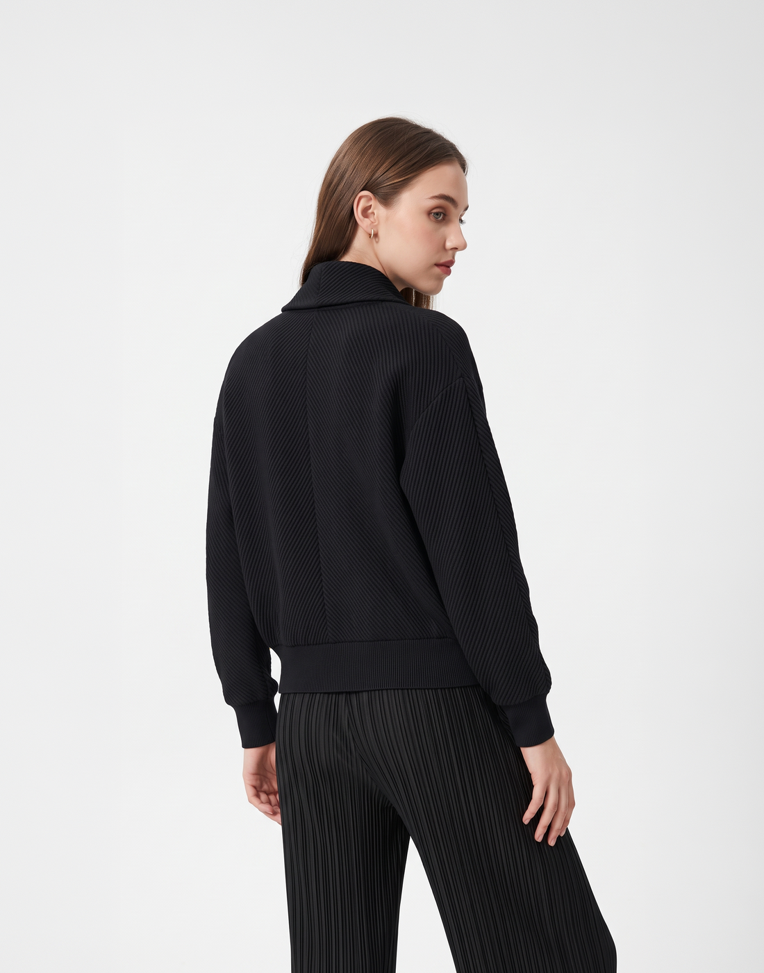 Wrinkle-Free, Cooling & Free Size Pleated Verona Jacket