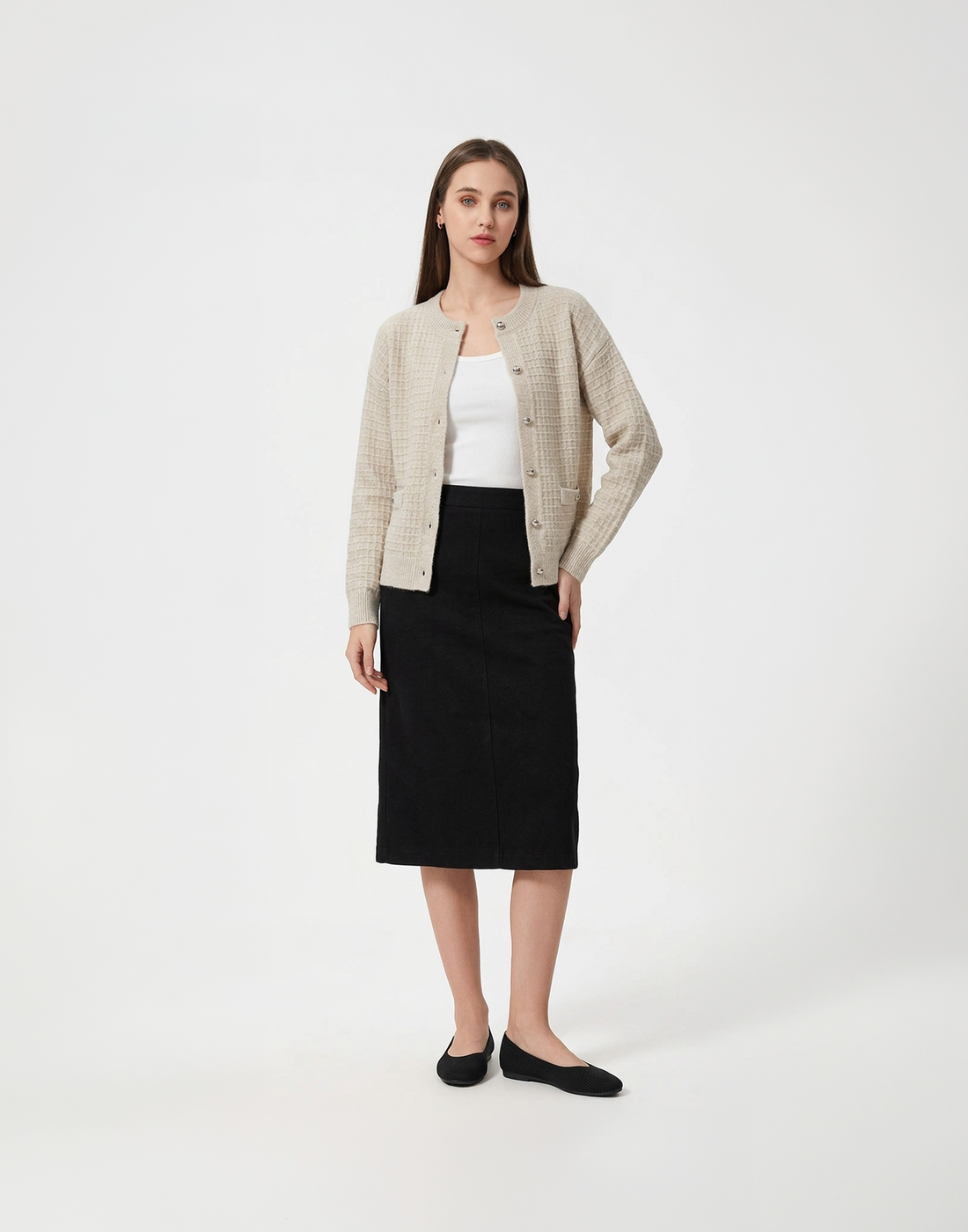 Buttery Soft, Warm & Free Size Elysia Jacket With Pockets